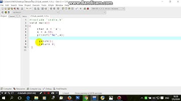 ภาษา C เบื้องต้น เรื่อง การใช้คำสั่ง char