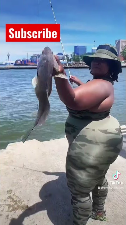 Fishing woman | catch and release | I’m her -Megan thee stallion