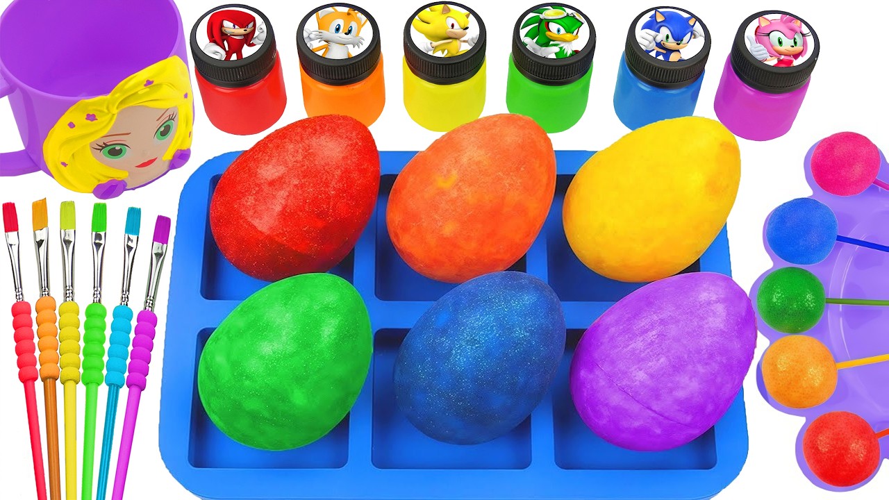 Satisfying Video l DIY How To Make DIY Super Magic Effs Blue SPRUNKI Labubu Paints Lollipop Mix ASMR