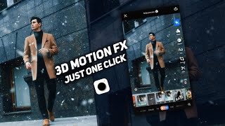3D Motion Photo Editing Tutorial || 3D Motion Effect Photo To Video With Prequel App screenshot 4