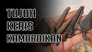 Tujuh Buah Keris Kuningan Kamardikan