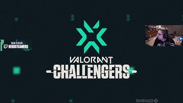 SHROUD REACTS TO SEN vs ENVY | VCT Stage 3 NA Challengers - (MAP 2, HAVEN) - (SECOND HALF)