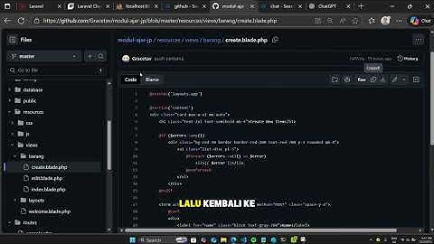 Cara Membuat Aplikasi CRUD Sederhana Menggunakan Laravel dengan Bantuan AI