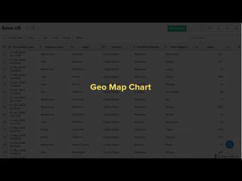 Map Charts Need Geographical Data Such As Country Region