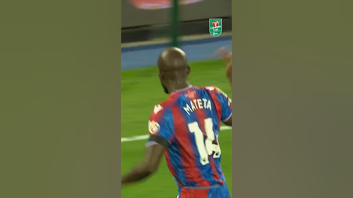 🤸💥 BOOM, BOOM, BOOM, BOOM, MATETA’S IN THE ROOM! #cpfc #carabaocup