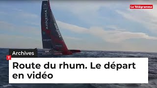 Route du Rhum. Le départ en mer comme si vous y étiez