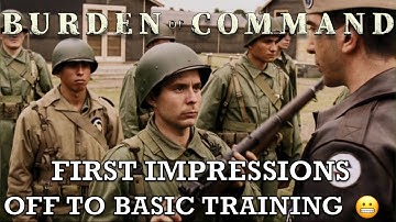 Finishing Basic Training - Burden of Command
