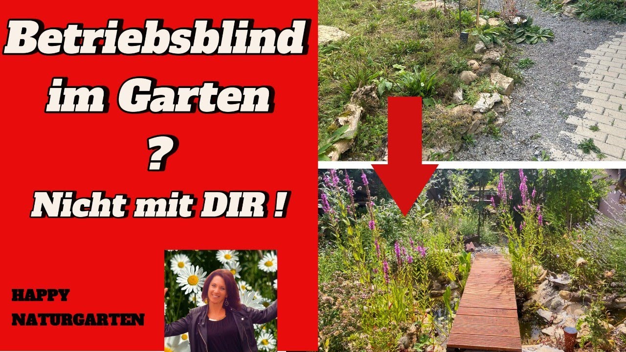 Vom Routinegarten zum Paradies für dich und die Tiere: Gartenblindheit überwinden! #naturgarten