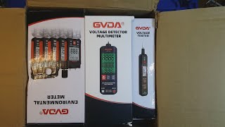 Измерительные приборы , распаковка большой посылки от магазина GVDA .