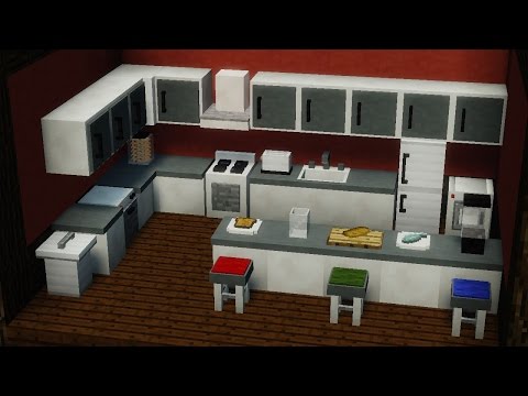 Обзор мода для minecraft на мебель для minecraft 1.7.10