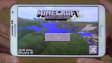 Official Minecraft Pocket Edition 0.9.0 Android Gaming Review (4K)
