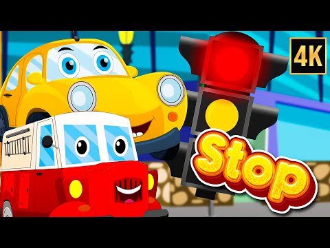 Stop, Wait, Go - Traffic Light Song for Kids + More Learning Videos for Kids