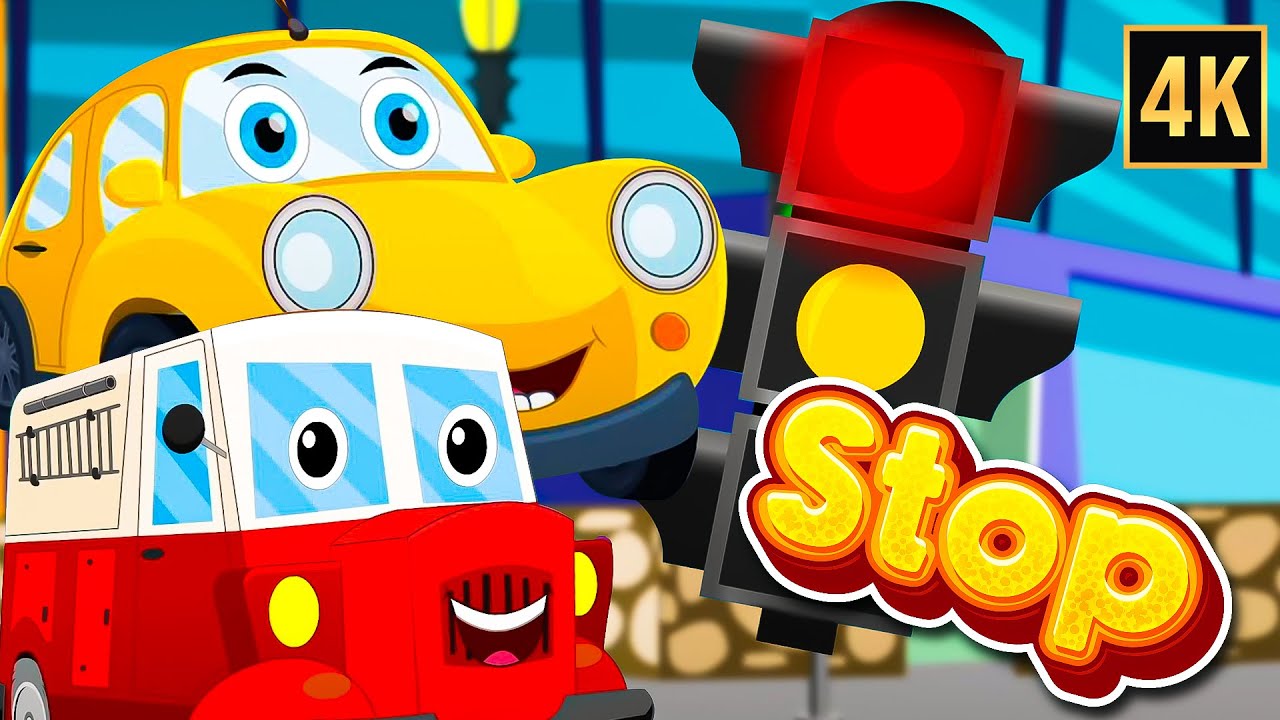 Stop, Wait, Go - Traffic Light Song for Kids + More Learning Videos for Kids