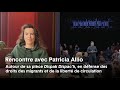 Patricia allio prsente  dispak dispach   un projet hant par lintime et la dmocratie