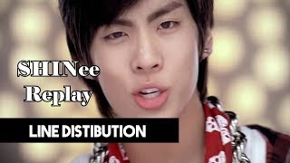 Download Lagu SHINee - Replay Line Distribution (Color Coded) MP3