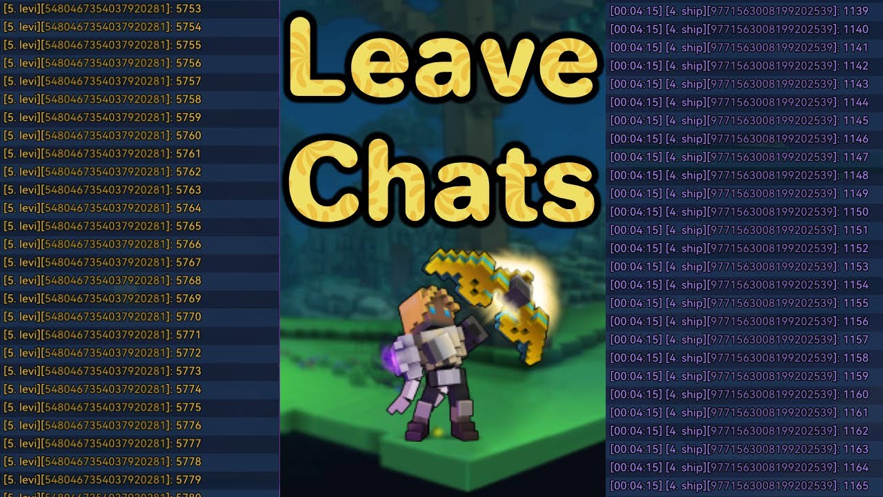 Don't Join Any Chats | Spam Botters Crashing Trove