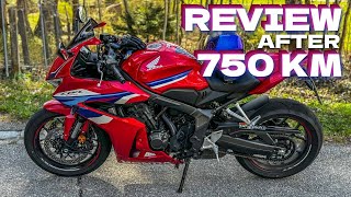 2024 CBR650 R - MY THOUGHTS AFTER 750KM!