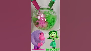 What Is Your Favourite Inside Out Character#insideout2 #colormixing#relaxing#asmrart #satisfying