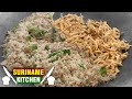 Snelle Simpele En Populaire Witte Nasi Gerecht | Quick Simple And Popular White Fried Rice Dish