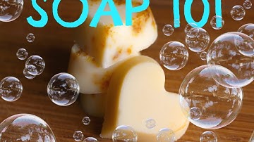 Easy 3 Ingredient Homemade Soap Recipe - How to Make Soap From Scratch