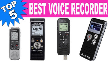 Top 5 Best Voice Recorder 2021