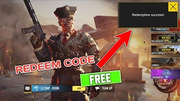 April 29 Free Character New Working Redeem Code Cod mobile 2023 | Cod mobile New Working Redeem Code