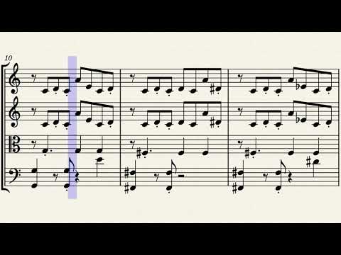 Libertango (string quartet) - Astor Piazzola