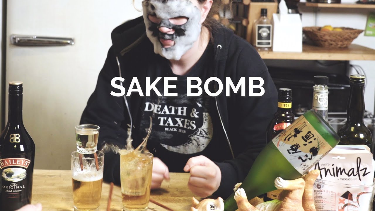 How to Sake Bomb | The Masked Bartender