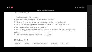 New Python Developer Job | Internshala | Python in Telugu