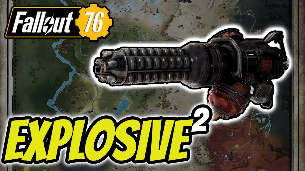 This Gauss is Explosive squared! Fallout 76 YouTube
