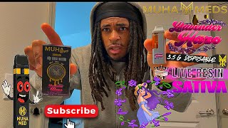 THCP MUHA MEDS 3.5GRAM Disposable vape💨 |Live Resin vape| Review!! 
