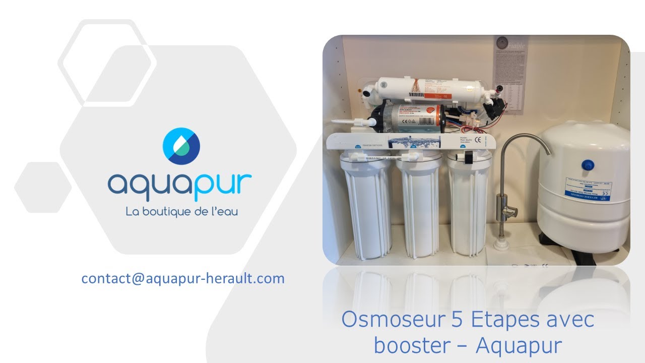 Aquabo Open Case 5ST-WOP, Filtre d'eau de Maison en 5 Etapes 
