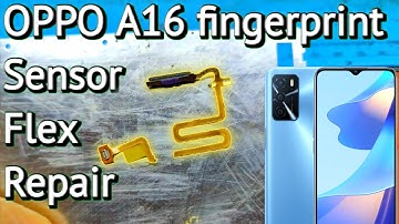 OPPO A16 fingerprint sensor flex repair | Oppo a16 fingerprint not working | Side fingerprint repair