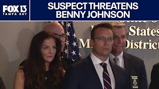 Pam Bondi: Suspect writes letter threatening to kill Benny Johnson