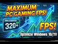 MAXIMUM PC GAMING FPS! | Optimize Windows 10/11 for Top Performance😱[2026]