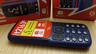 Itel It2163 Mobile Phone 2 Sim , Radio, Big Light. Китайский Мобильный Телефон 2023