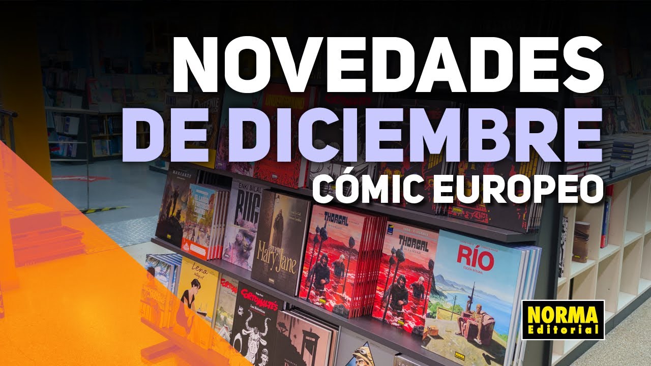 NOVEDADES CÓMIC EUROPEO | DICIEMBRE 2025 | NORMA EDITORIAL