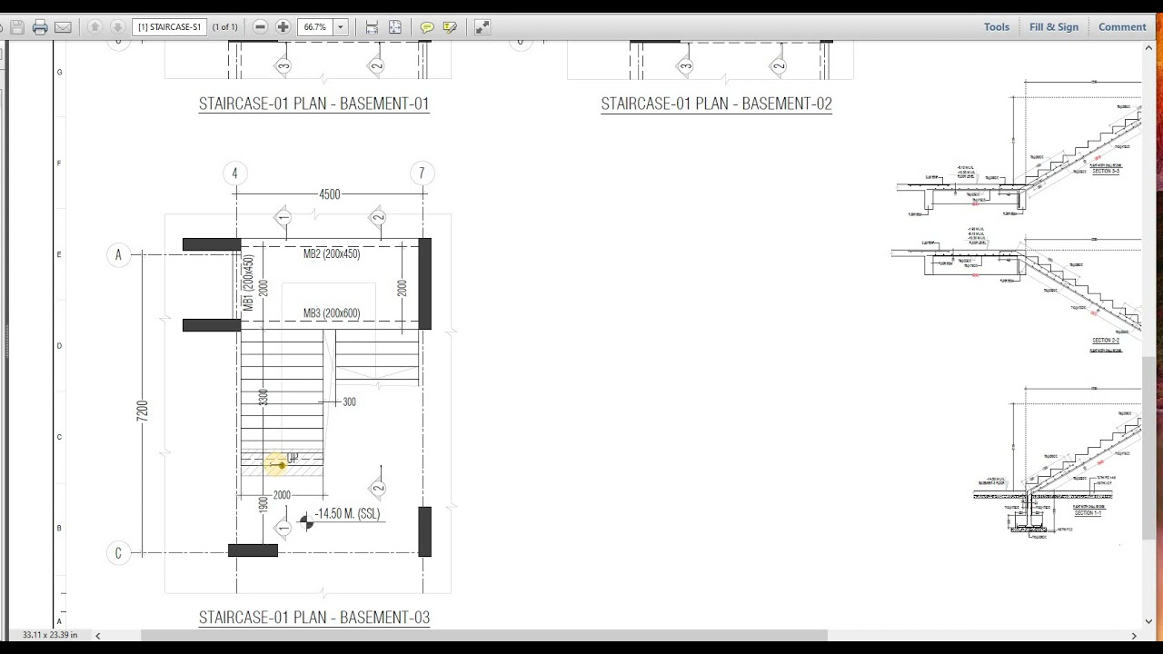 stair case drawing reading (comercial building) how to read staircase reading