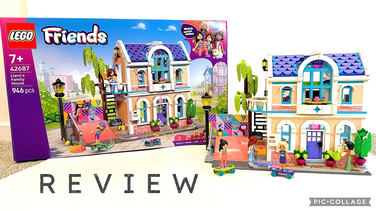 2026 LEGO Friends 42687 Liann's Family House REVIEW!!! - YouTube