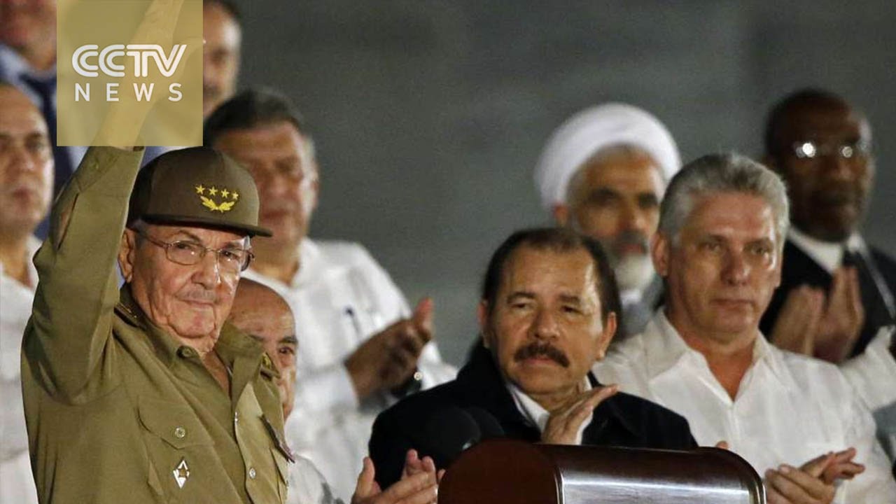 Raul Castro delivered speech in honor of Fidel Castro in Santiago de Cuba