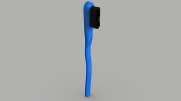 Toothbrush Modo 3D Modeling