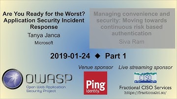 Are You Ready for the Worst? Application Security Incident Response - Tanya Janca