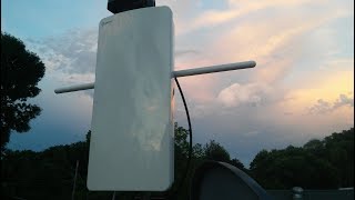 Antop Indoor Flat HDTV Antenna, 40-50 Mile-Range, Black ANTOP AT-400BV