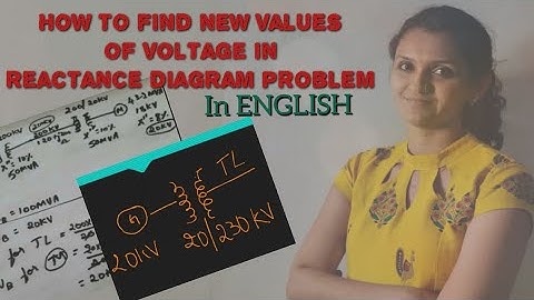 How to find new values of voltage for reactance diagram problem in a simple way