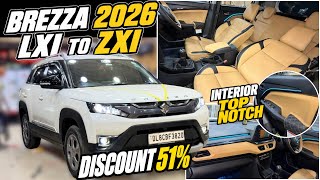 2026 Maruti Brezza Vxi To Zxi Modification With Price | Brezza Lxi to Zxi modified | Brezza Modified