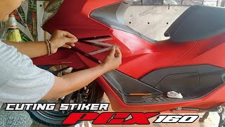 CARA PASANG CUTING STIKER PCX 160 TERBARU screenshot 2