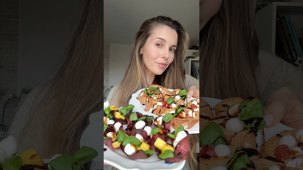 БЫСТРЫЕ И ПРОСТЫЕ ЗАКУСКИ ЗА 10 минут 🤌✨ БЫСТРЫЕ И ПРОСТЫЕ ЗАКУСКИ ЗА 10 минут 🤌✨