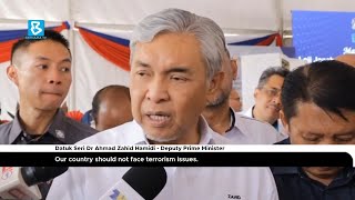 Attack on Ulu Tiram police station shouldn't be taken lightly - DPM Ahmad Zahid