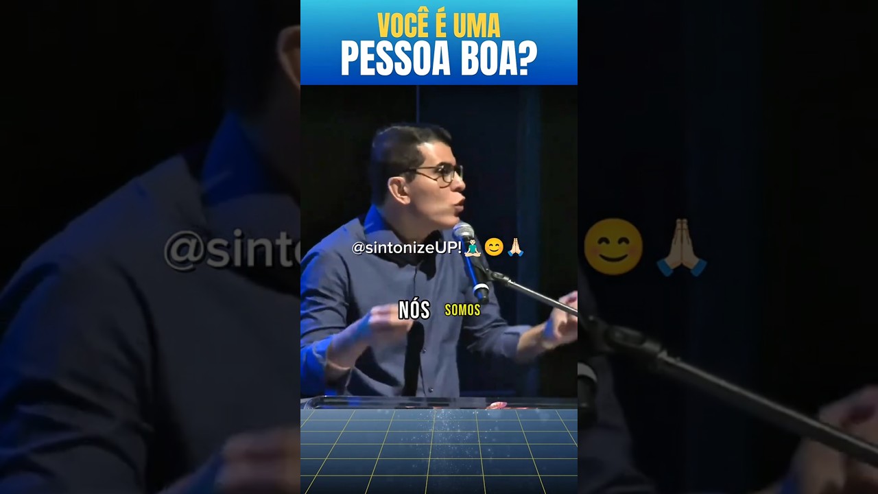 VOCÊ é uma pessoa BOA? | Haroldo Dutra Dias, ✂️ palestra espírita 