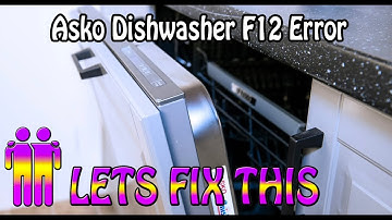 Asko F12 Error Code